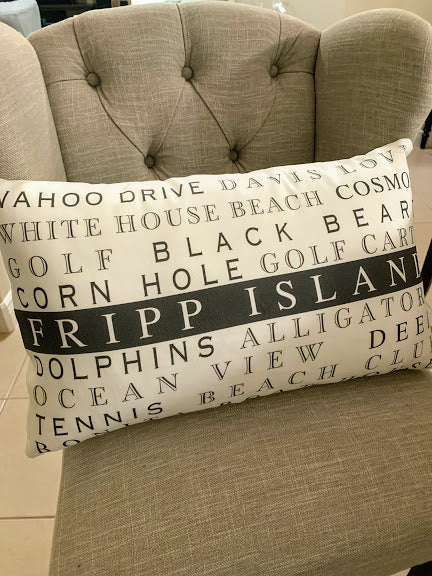 Zip code hotsell throw pillows