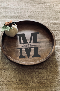 Rustic Lazy Susan