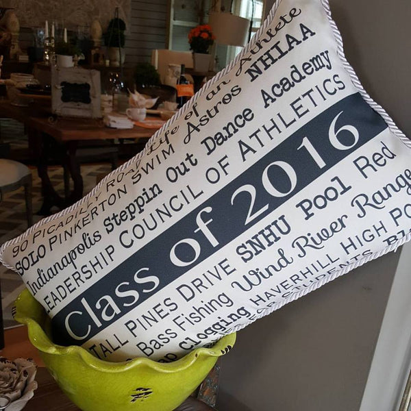 Graduation Pillow - Personalized